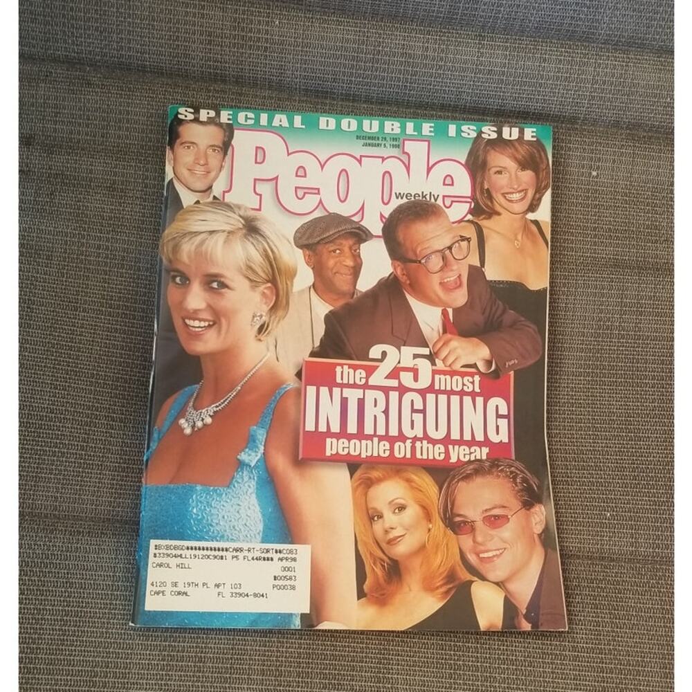 Vintage People 1997 Intriguing People of the year